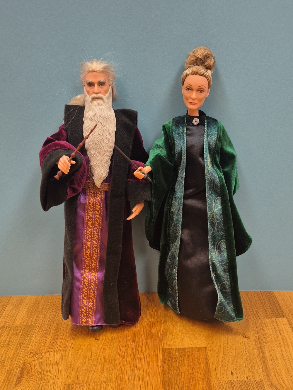 Harry Potter Wizarding World Dolls "Dumbledore & Minerva"